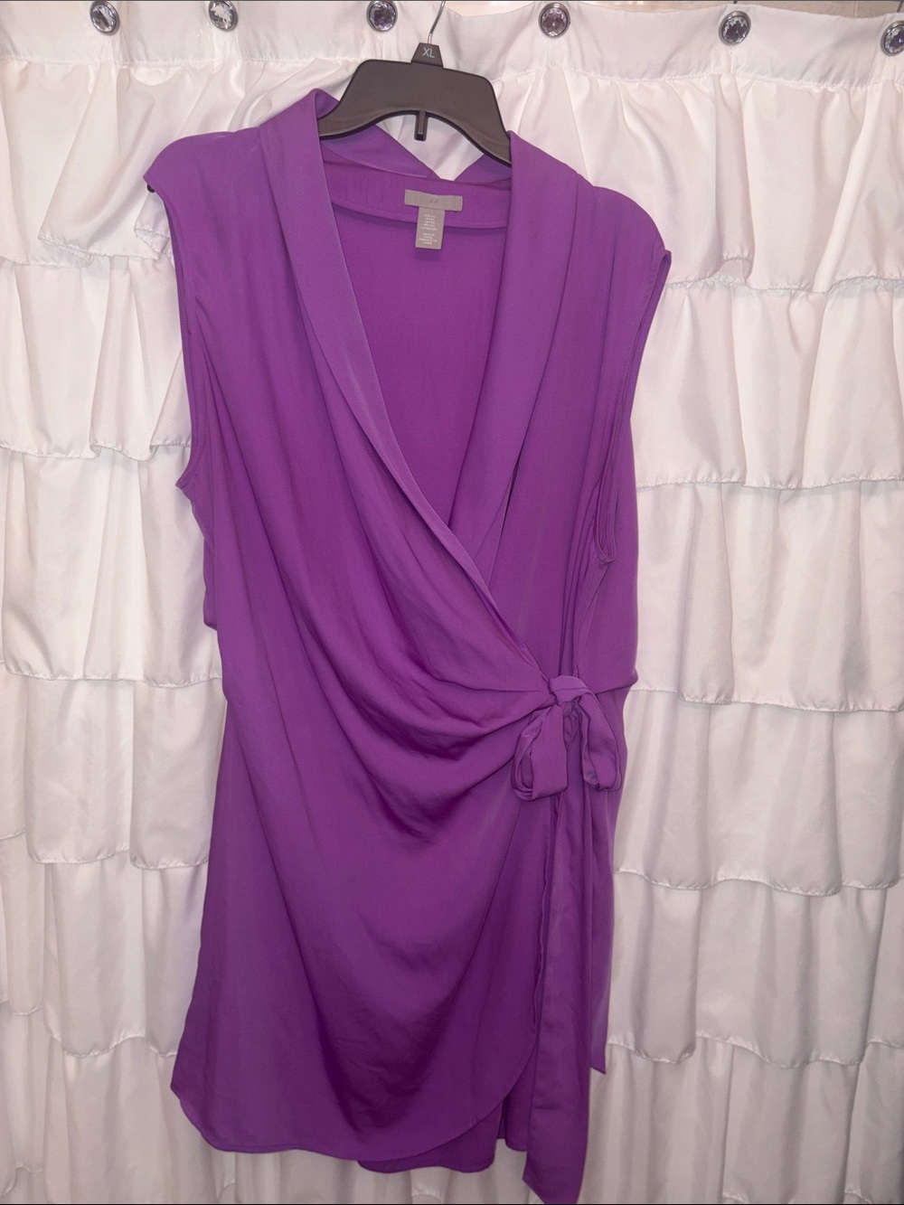 H&M Vibrant Violet Sleeveless Dress